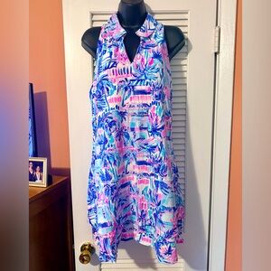 Lilly Pulitzer UPF 50+ Tennis Dress • Racer Back w/ Shorts • Perfect Match
